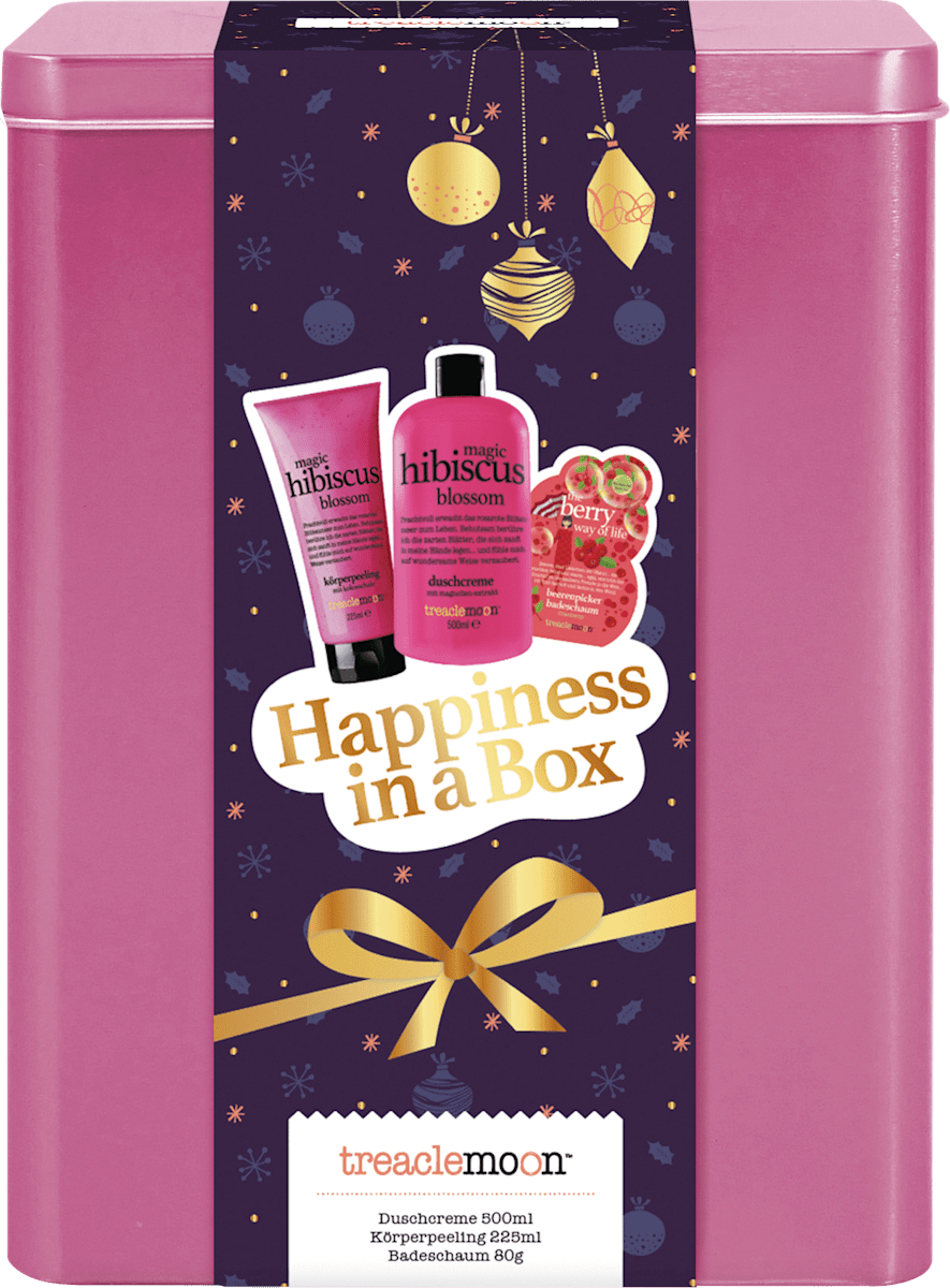 Treaclemoon Geschenkset Happiness In A Box Duschcreme 500ml Korperpeeling 225ml Badeschaum 80g 1 St Dauerhaft Gunstig Online Kaufen Dm De