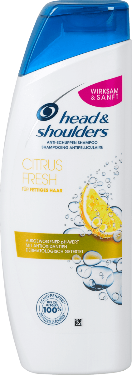 anti schuppen shampoo citrus fresh 500 ml