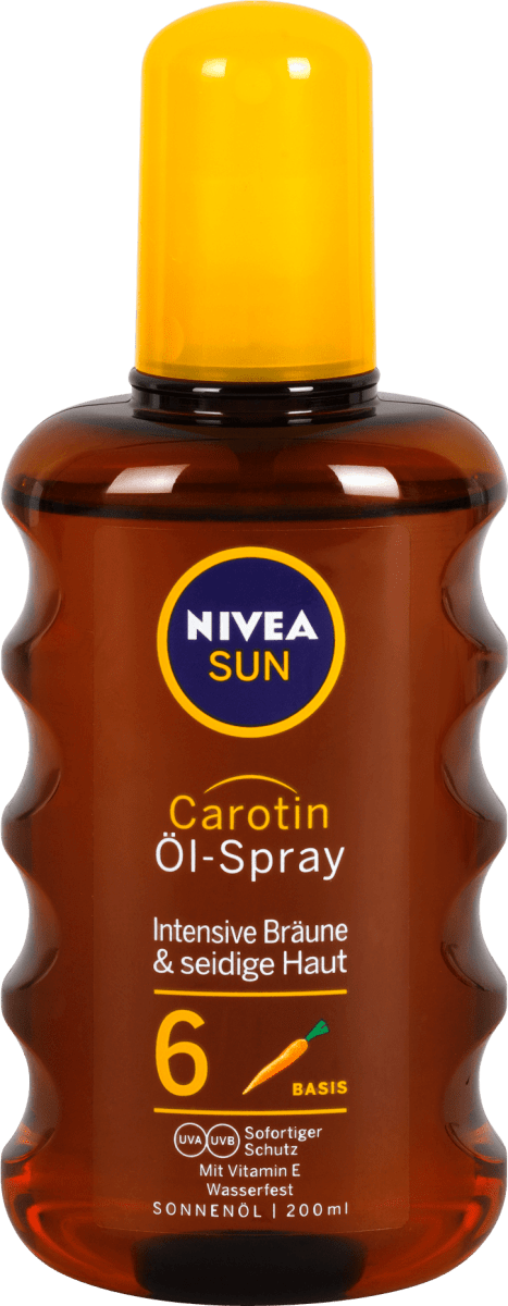NIVEA SUN Carotin Öl-Spray LSF 6, 200 ml | dm.at