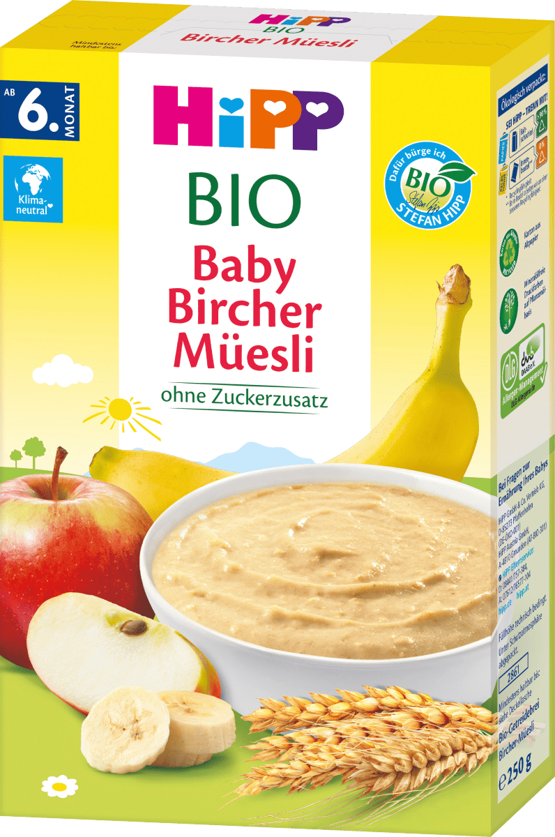 Hipp Getreidebrei Bio Bircher Muesli Ab Dem 6 Monat 250 G Dauerhaft Gunstig Online Kaufen Dm De