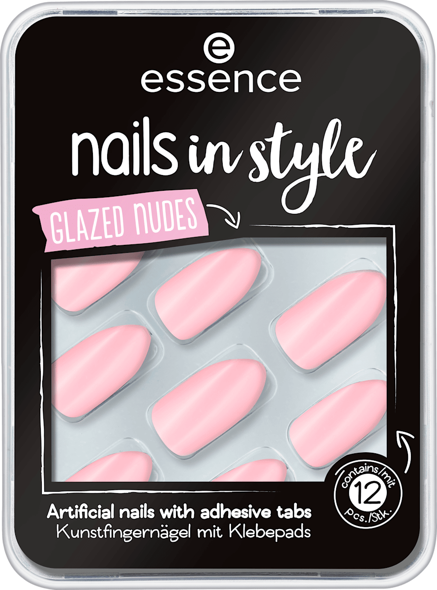 essence cosmetics kunstliche fingernagel nails in style get your nudes on 08 12 st dauerhaft gunstig online kaufen dm de