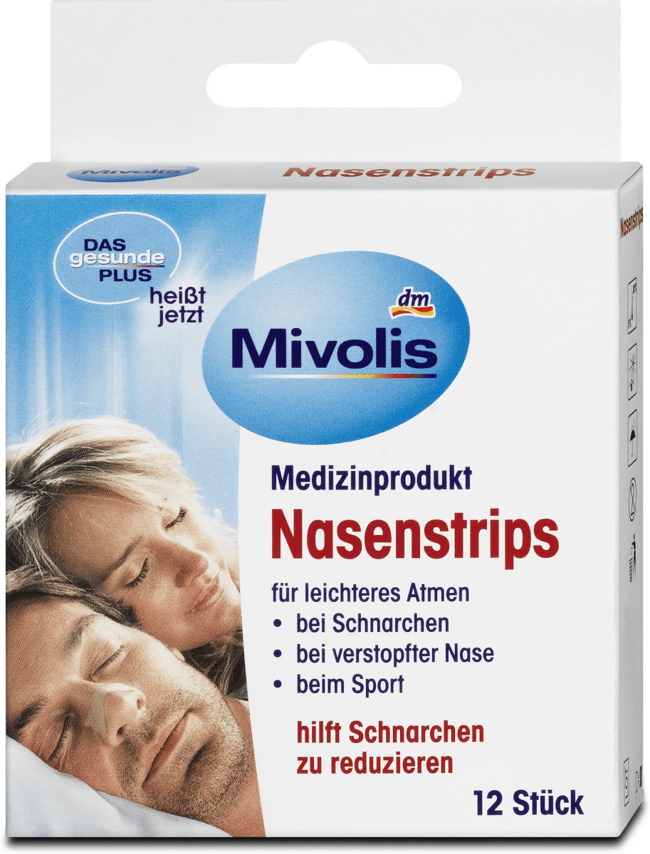 Mivolis Nasenstrips 12 St Dm At