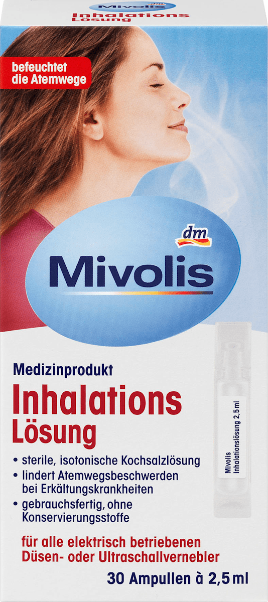 Mivolis Inhalationslosung 30 X 2 5 Ml 30 St Dauerhaft Gunstig Online Kaufen Dm De