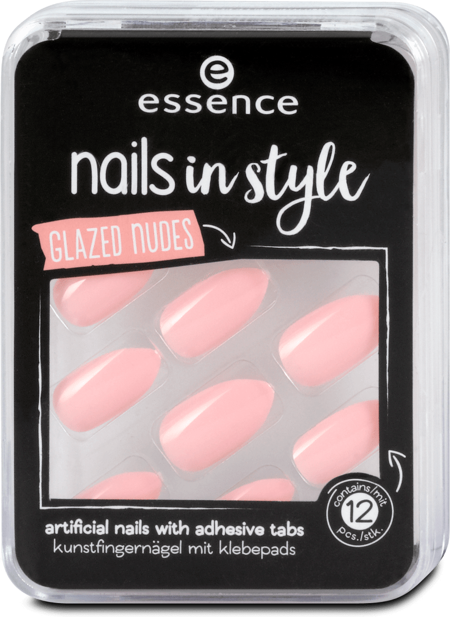 Essence Cosmetics Nails In Style Kunstfingernagel Mit Klebepads 12 St Dm At