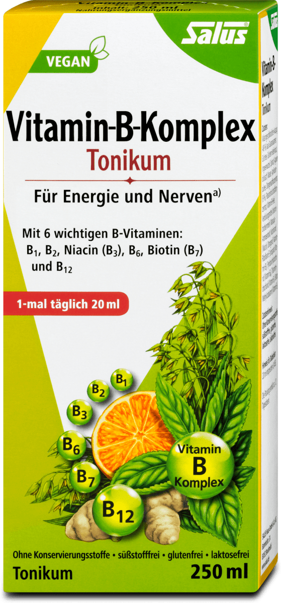 Salus Glutenfreies Vitamin B Komplex Tonikum 250 Ml Dm At