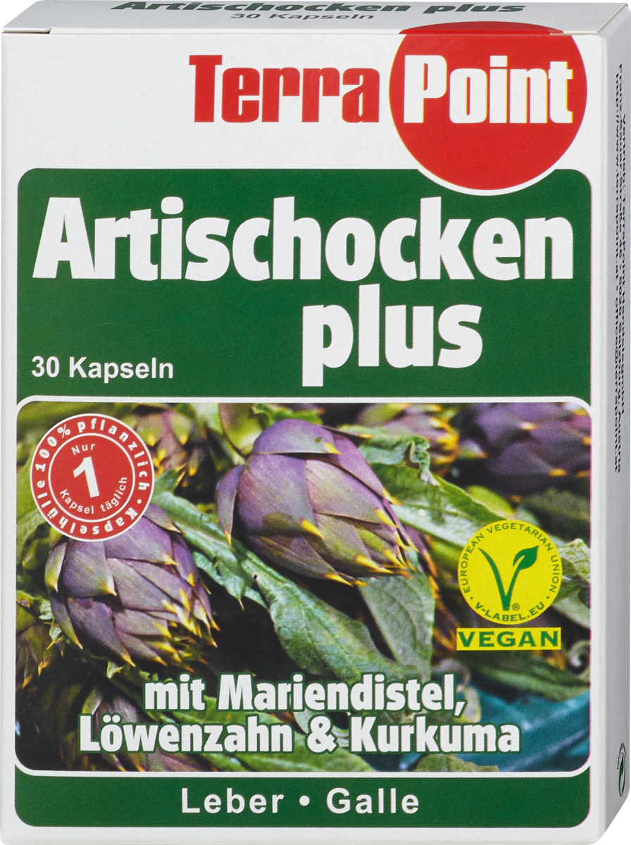 Terrapoint Artischocken Plus Leber Galle Kapseln 30 St Dm At
