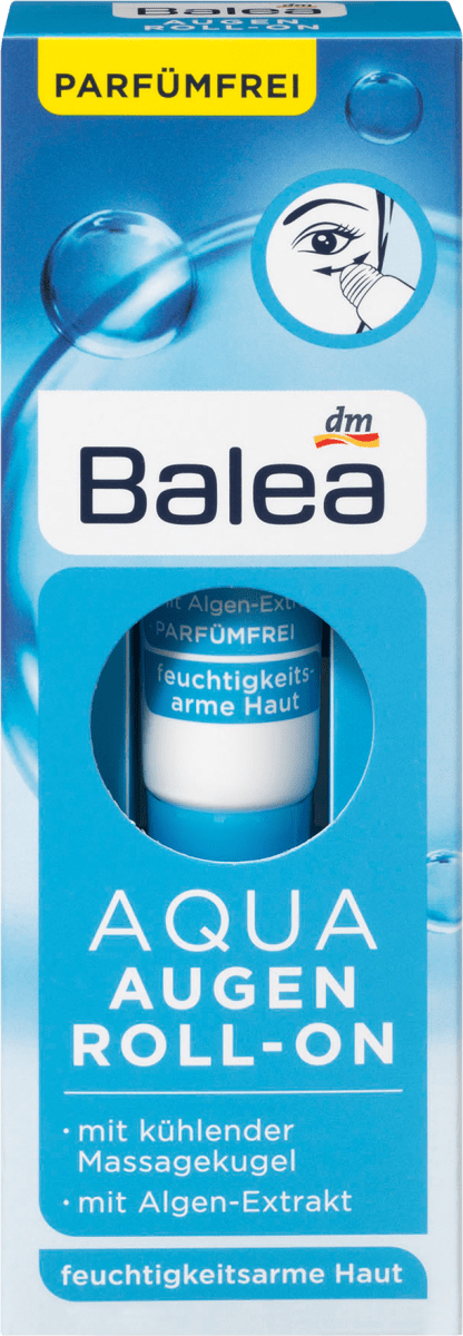 Balea Augencreme Aqua Augen Roll On 15 Ml Dauerhaft Gunstig Online Kaufen Dm De