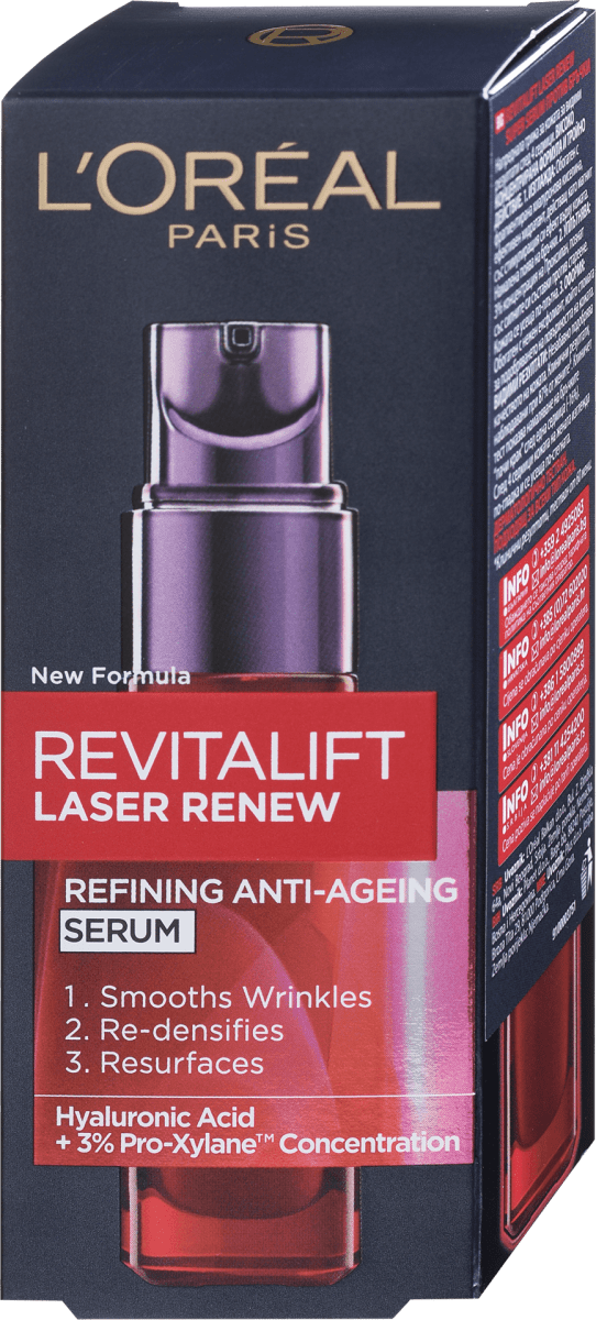 L'ORÉAL PARIS Skin Expert Revitalift Laser Renew serum za lice, 30 ml