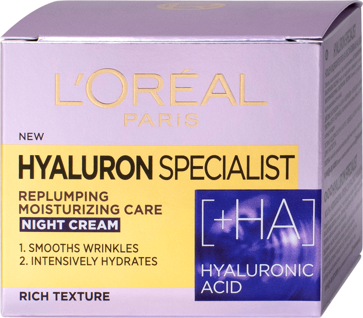 L'ORÉAL PARIS Skin Expert Hyaluron Specialist noćna krema za lice, 50
