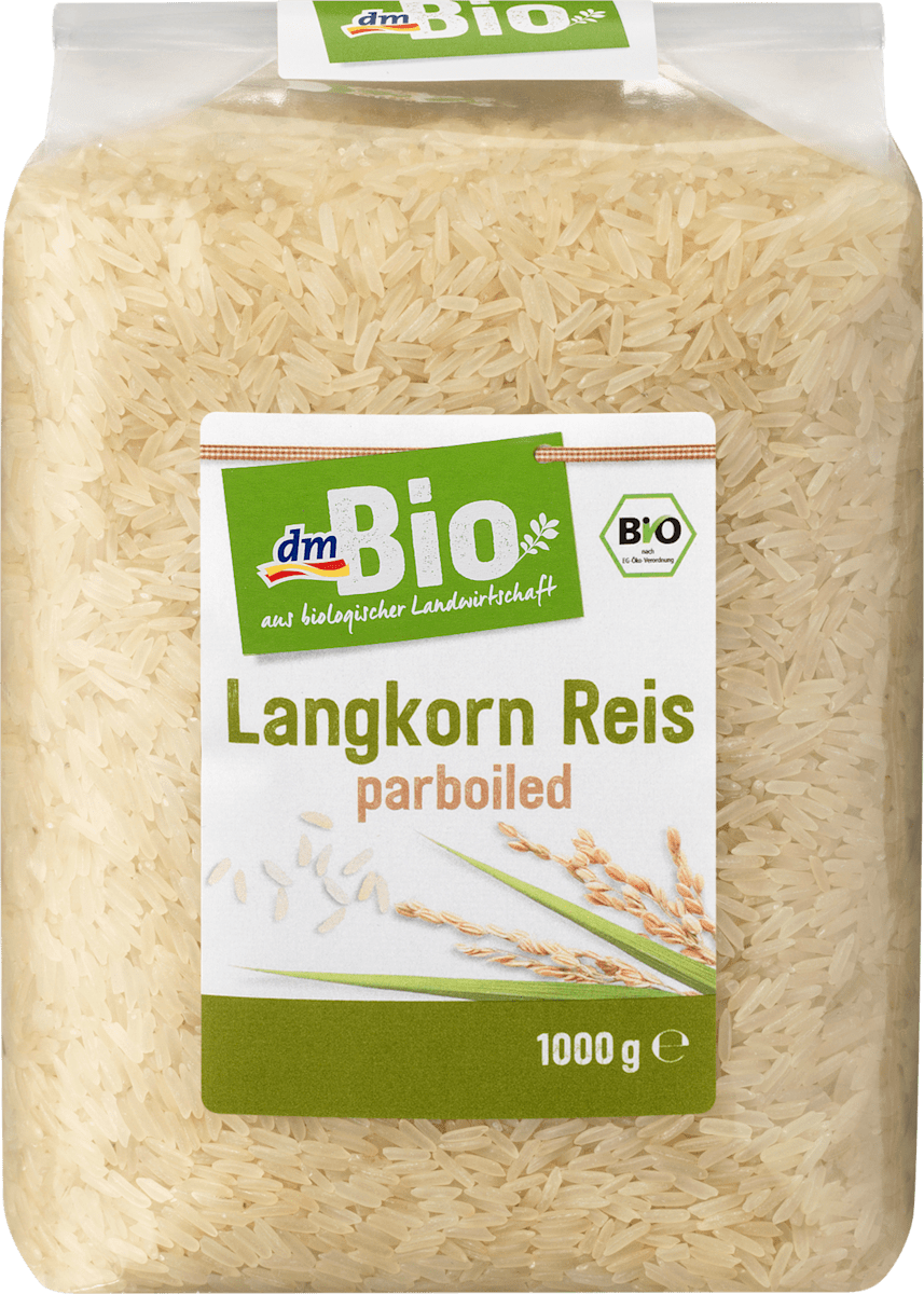 dmBio Reis, LangkornReis parboiled, 1000 g dauerhaft günstig online