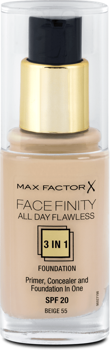 Max Factor Facefinity 3in1 Primer Concealer Foundation Nr 55 Beige 30 Ml Dm At