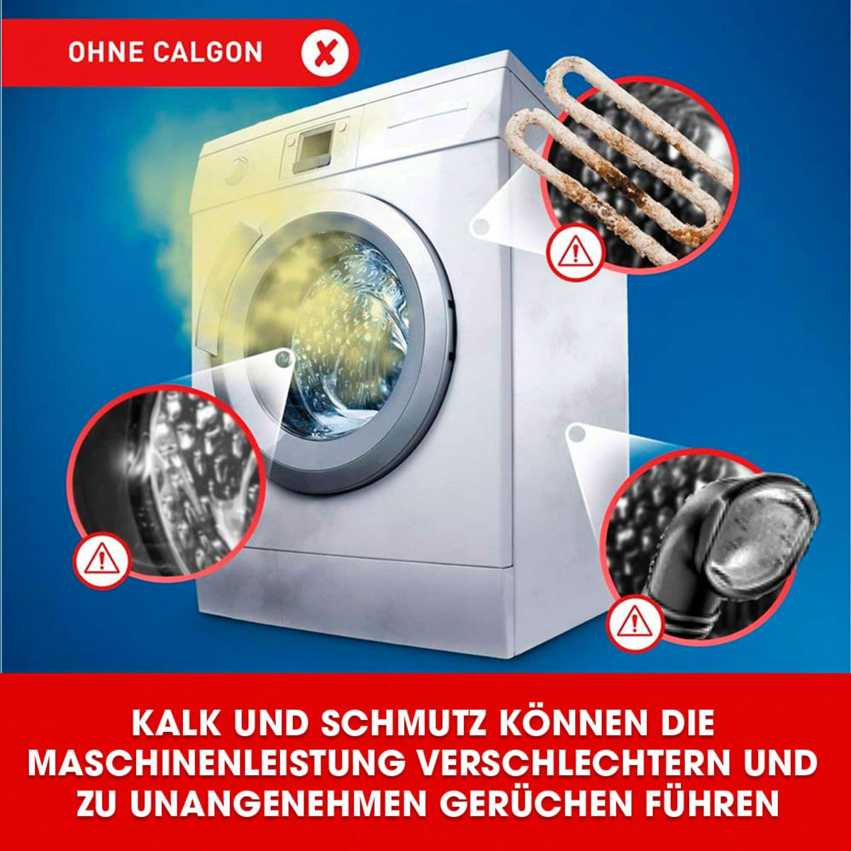 Calgon Waschmaschinenreiniger Tabs 3in1, 56 St dauerhaft günstig online ...