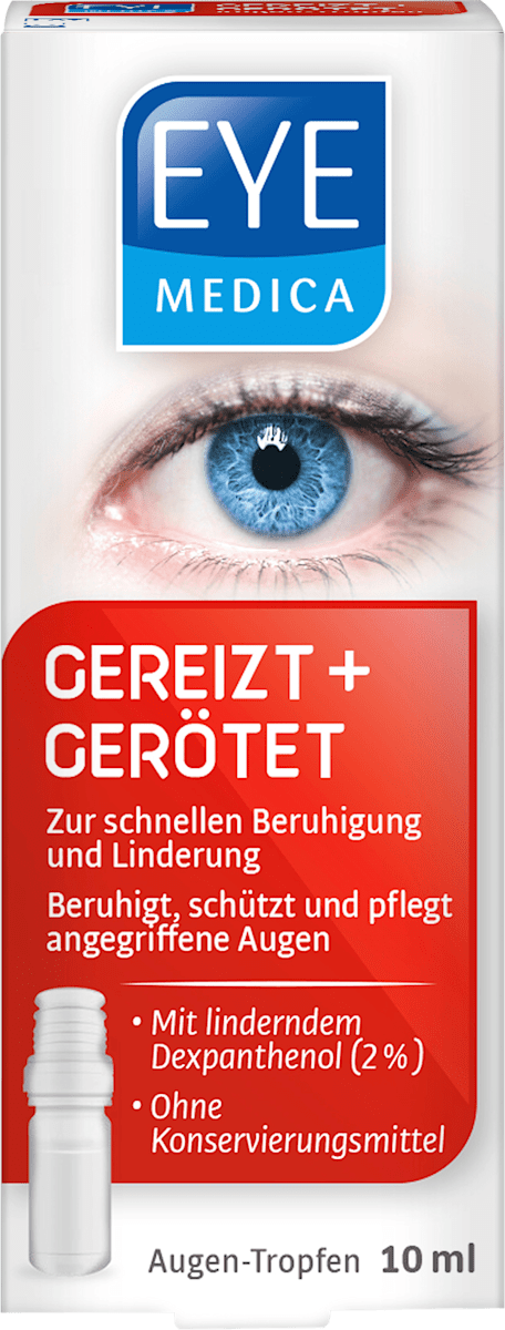 Eye Medica Augentropfen Gereizt Und Gerotet 10 Ml Dauerhaft Gunstig Online Kaufen Dm De