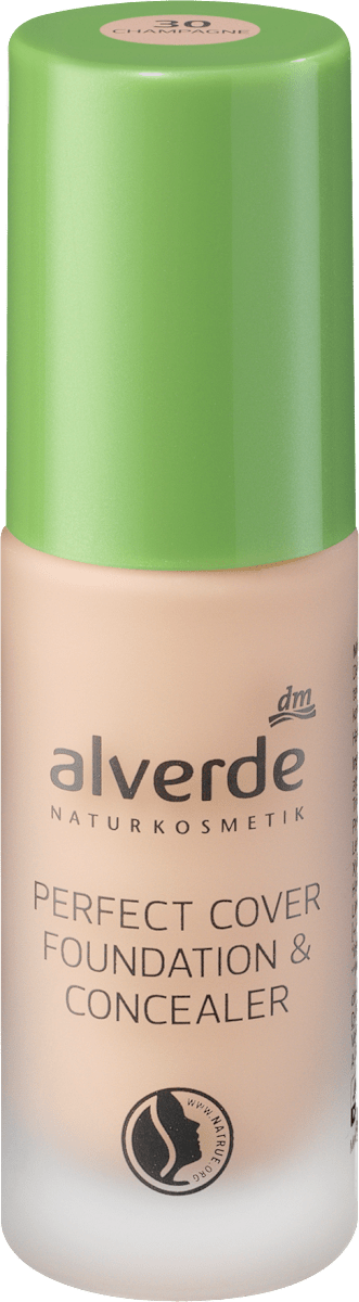 Alverde Naturkosmetik Perfect Cover Foundation Concealer Champagne 30 20 Ml Dauerhaft Gunstig Online Kaufen Dm De