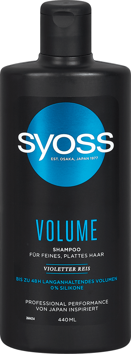 volume shampoo 440 ml