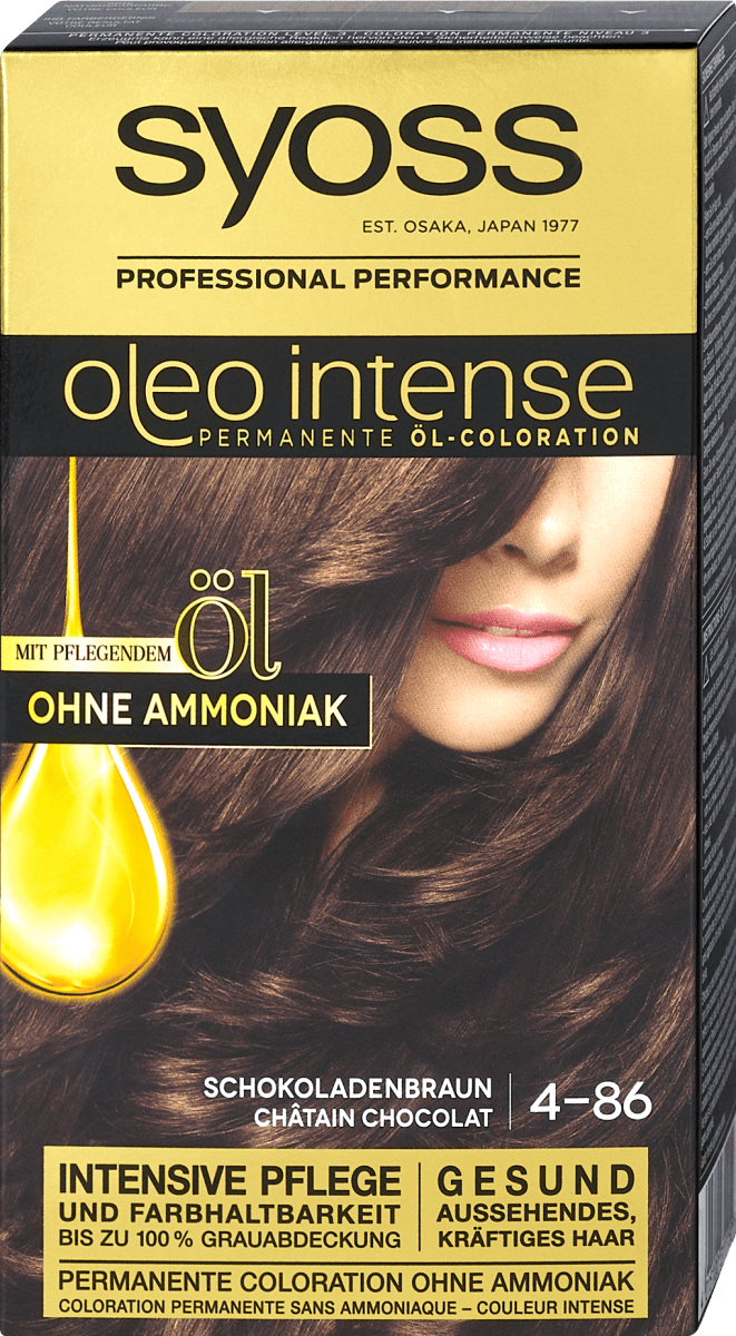 Syoss Oleo Intense Permanente Ol Coloration Nr 4 86 Schokoladenbraun 1 St Dm At