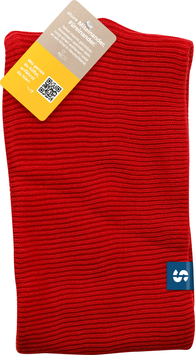 AC Milan Schal Jacquard Unica - Offizielles Fanartikel Schwarz/Rot/Weiß