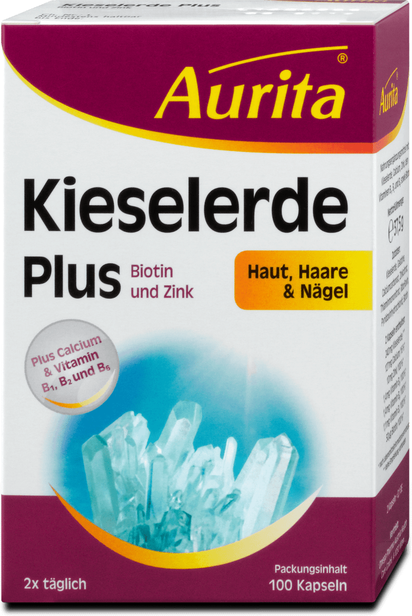 Aurita Kieselerde Plus Biotin Und Zink Kapseln 100 St Dm At