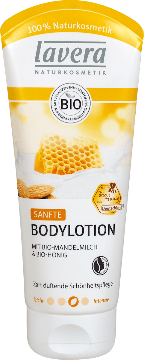 Lavera Sanfte Bodylotion Mit Bio Mandelmilch Bio Honig 200 Ml Dm at