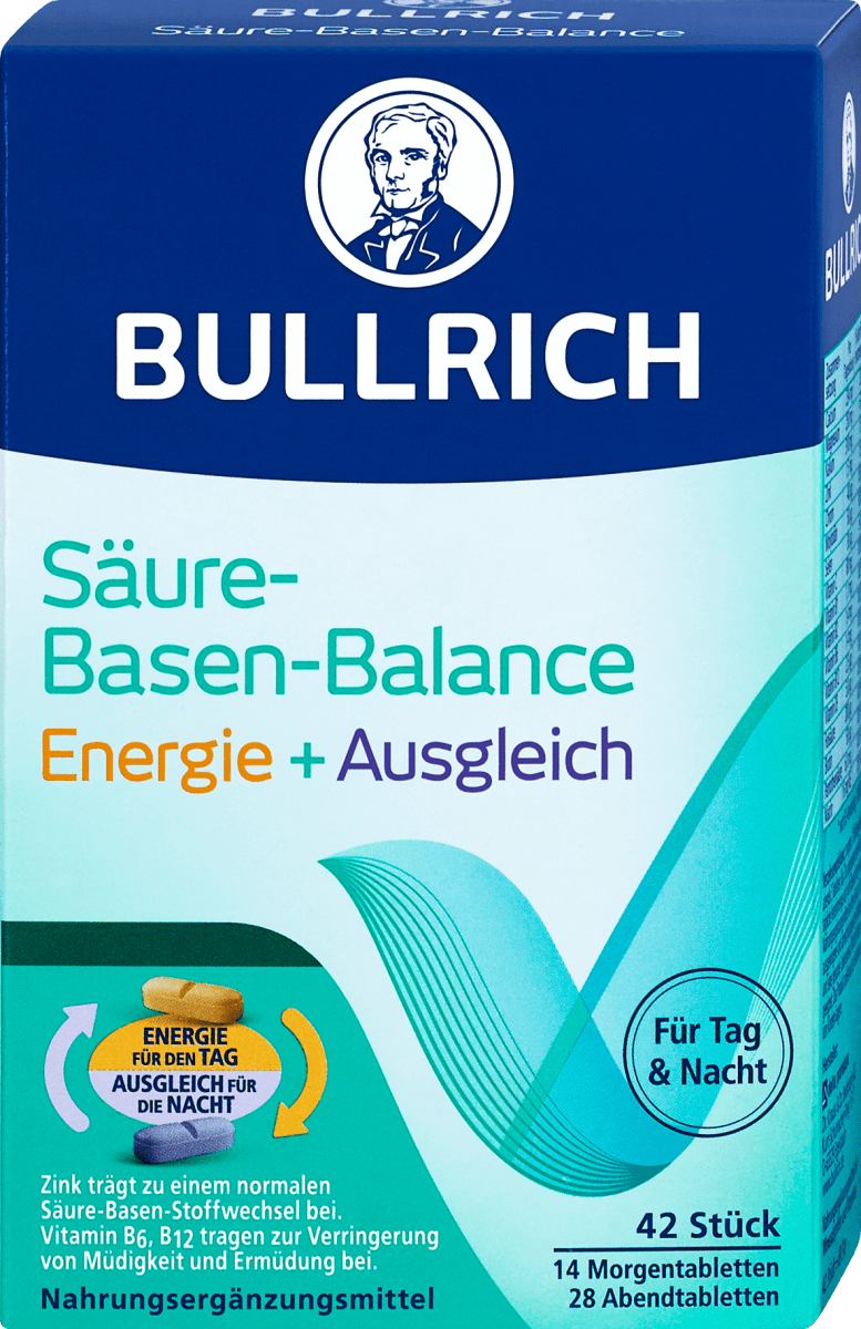 Bullrich Saure Basen Balance Tabletten Energie Ausgleich 42 St Dm At