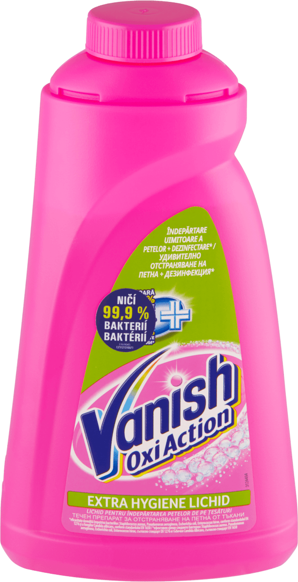 Vanish Odstranovac Skvrn Oxi Action Tekuty 940 Ml Dm Cz