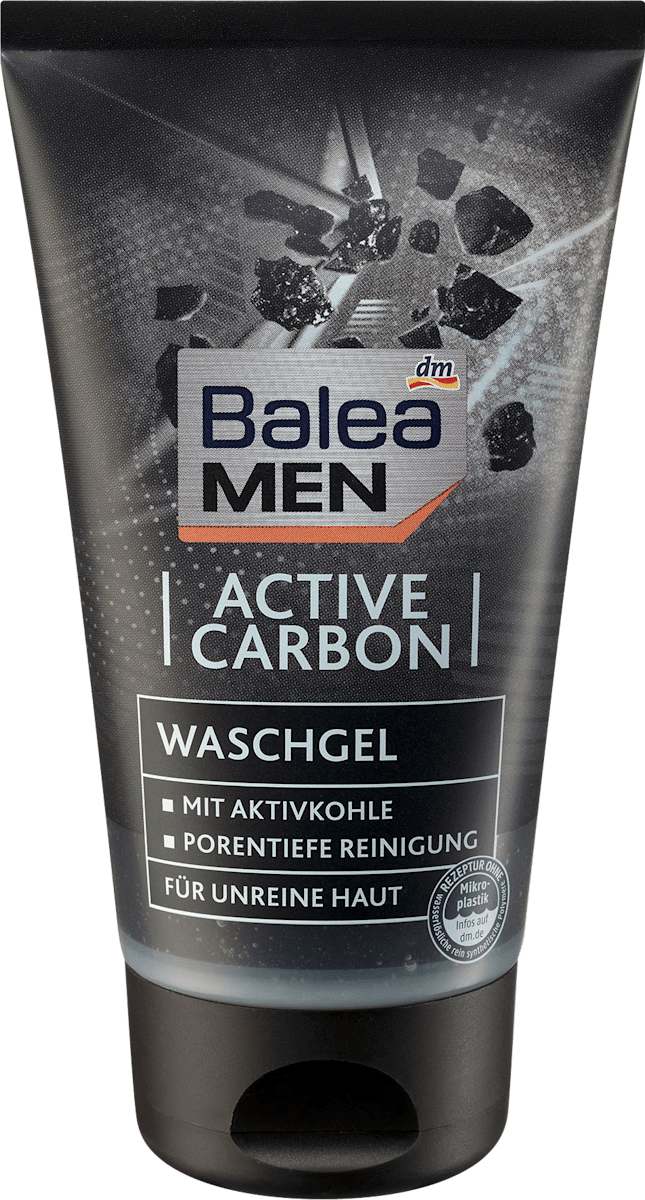 Balea Men Active Carbon Waschgel 150 Ml Dauerhaft Gunstig Online Kaufen Dm De