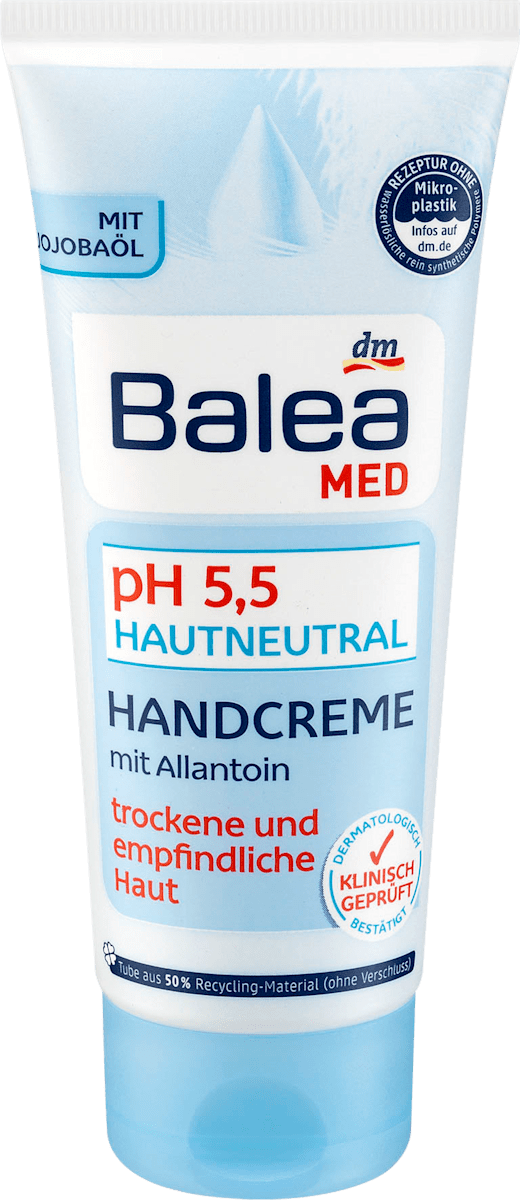 Balea Med Handcreme Ph 5 5 Hautneutral 100 Ml Dauerhaft Gunstig Online Kaufen Dm De