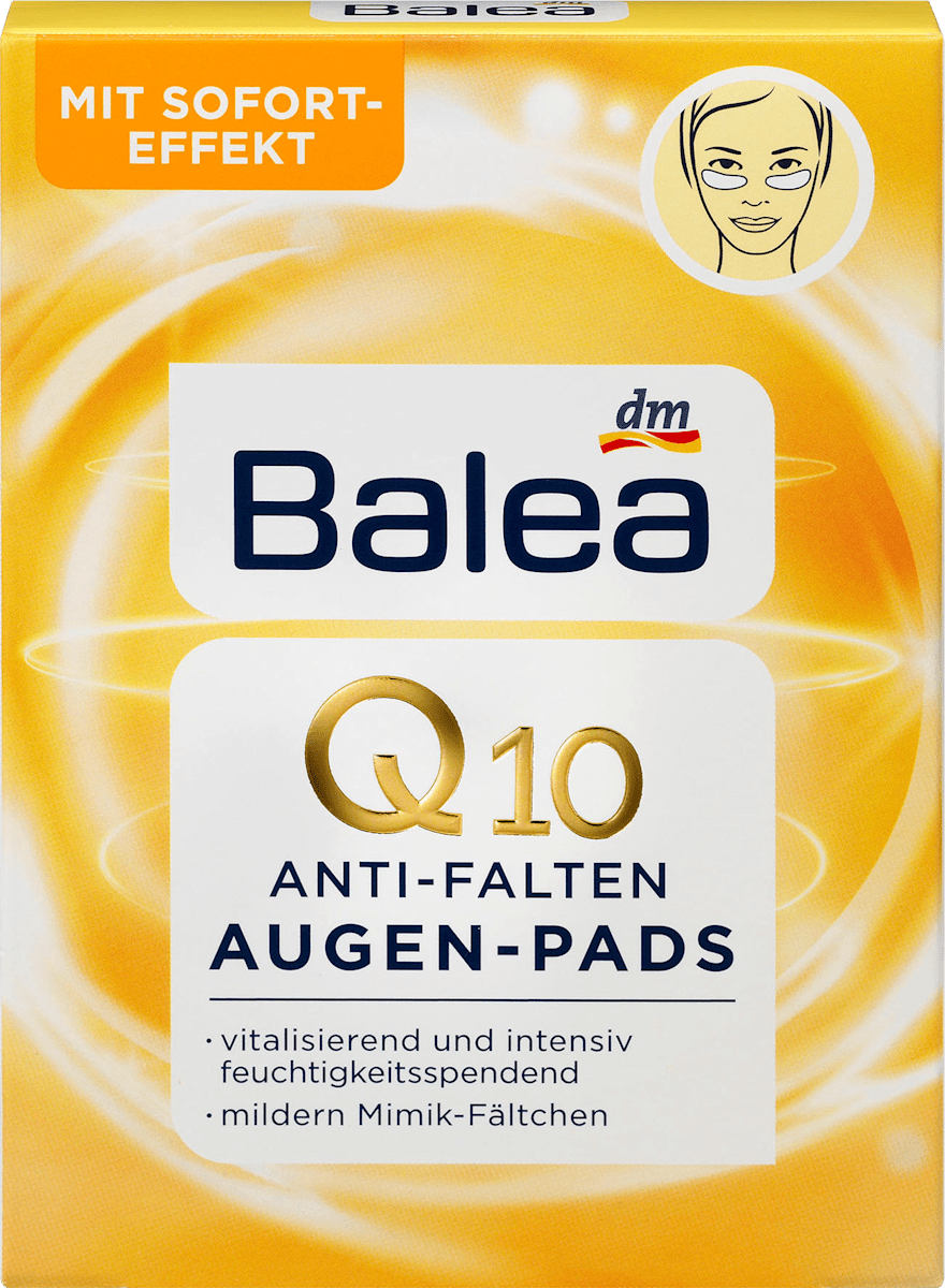 Balea Augenpads Q10 Anti Falten 12 St Dauerhaft Gunstig Online Kaufen Dm De