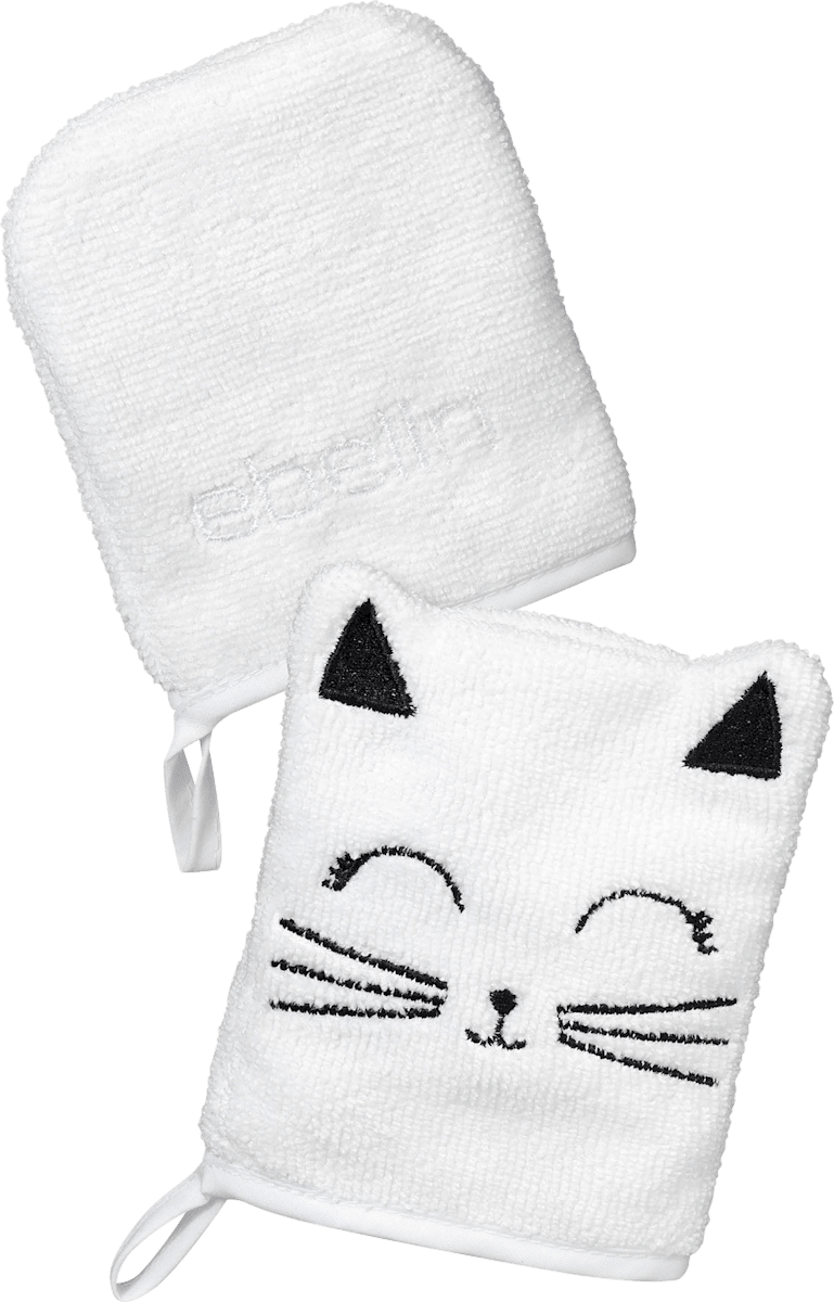 ebelin Handschuh aus Mikrofaser zur Gesichtsreinigung, 1 St dauerhaft