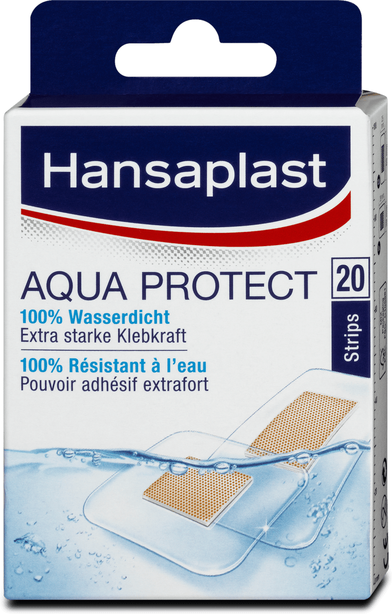 Hansaplast Aqua Protect Strips Pflaster, 20 St | dm.at