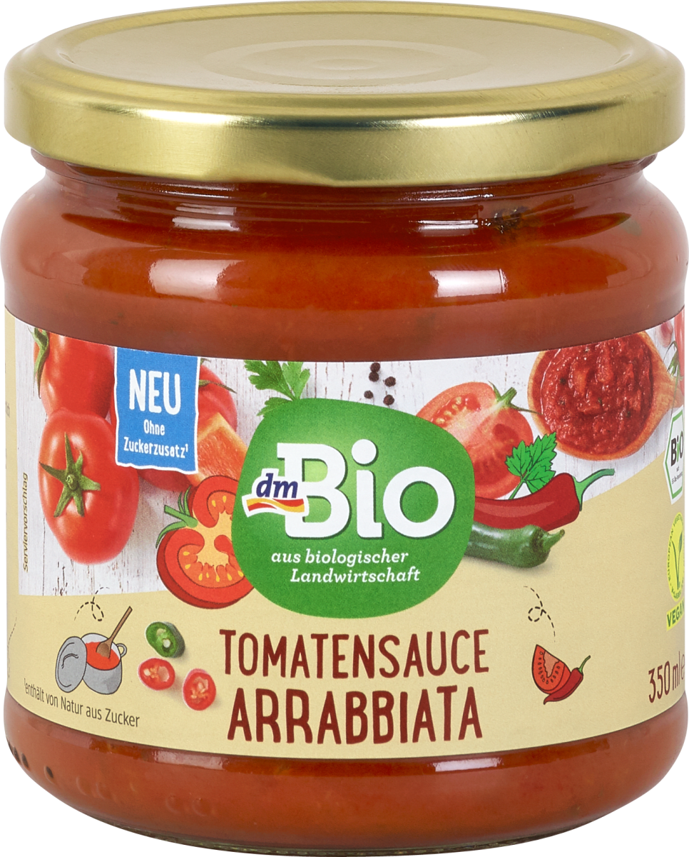 Dmbio Tomatensauce Arrabbiata 350 Ml Dm At