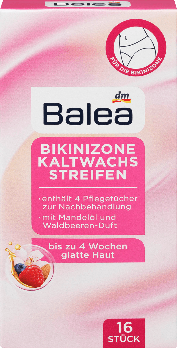 Balea Kaltwachsstreifen Bikinizone 16 St Dauerhaft Gunstig Online Kaufen Dm De