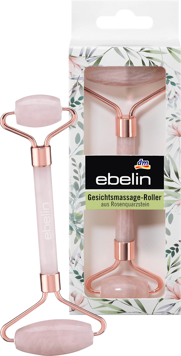 Ebelin Gesichtsmassage Roller Aus Rosenquarz 1 St Dauerhaft Gunstig Online Kaufen Dm De