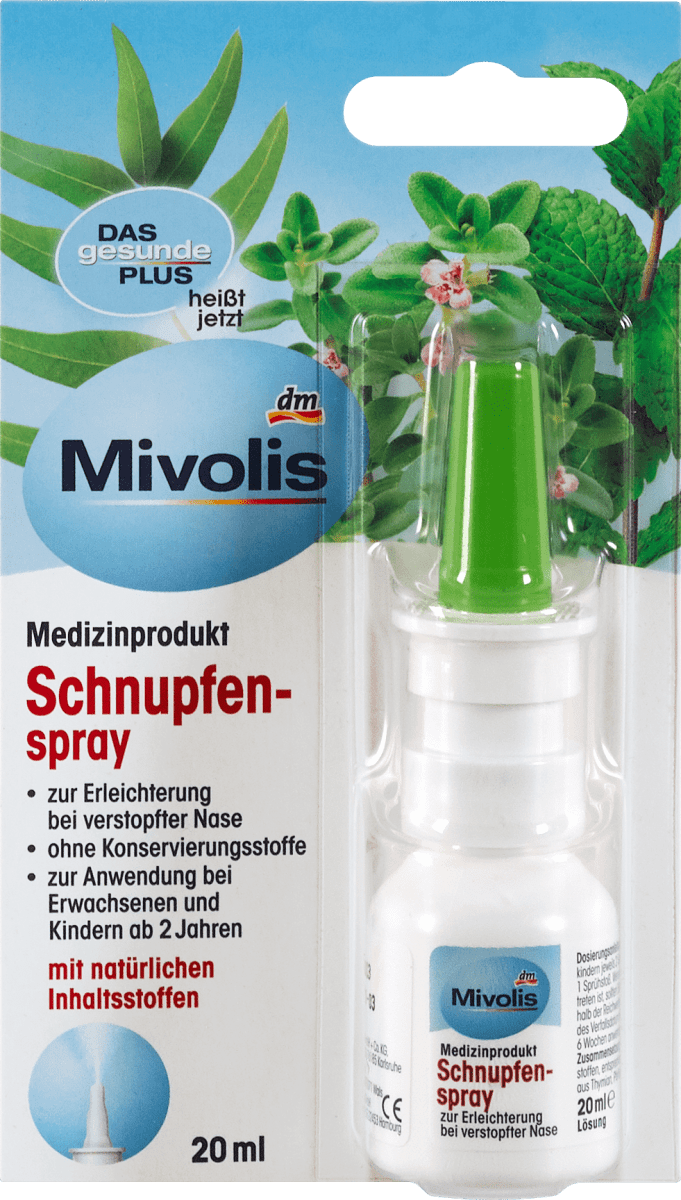 Mivolis Schnupfenspray 20 Ml Dm At
