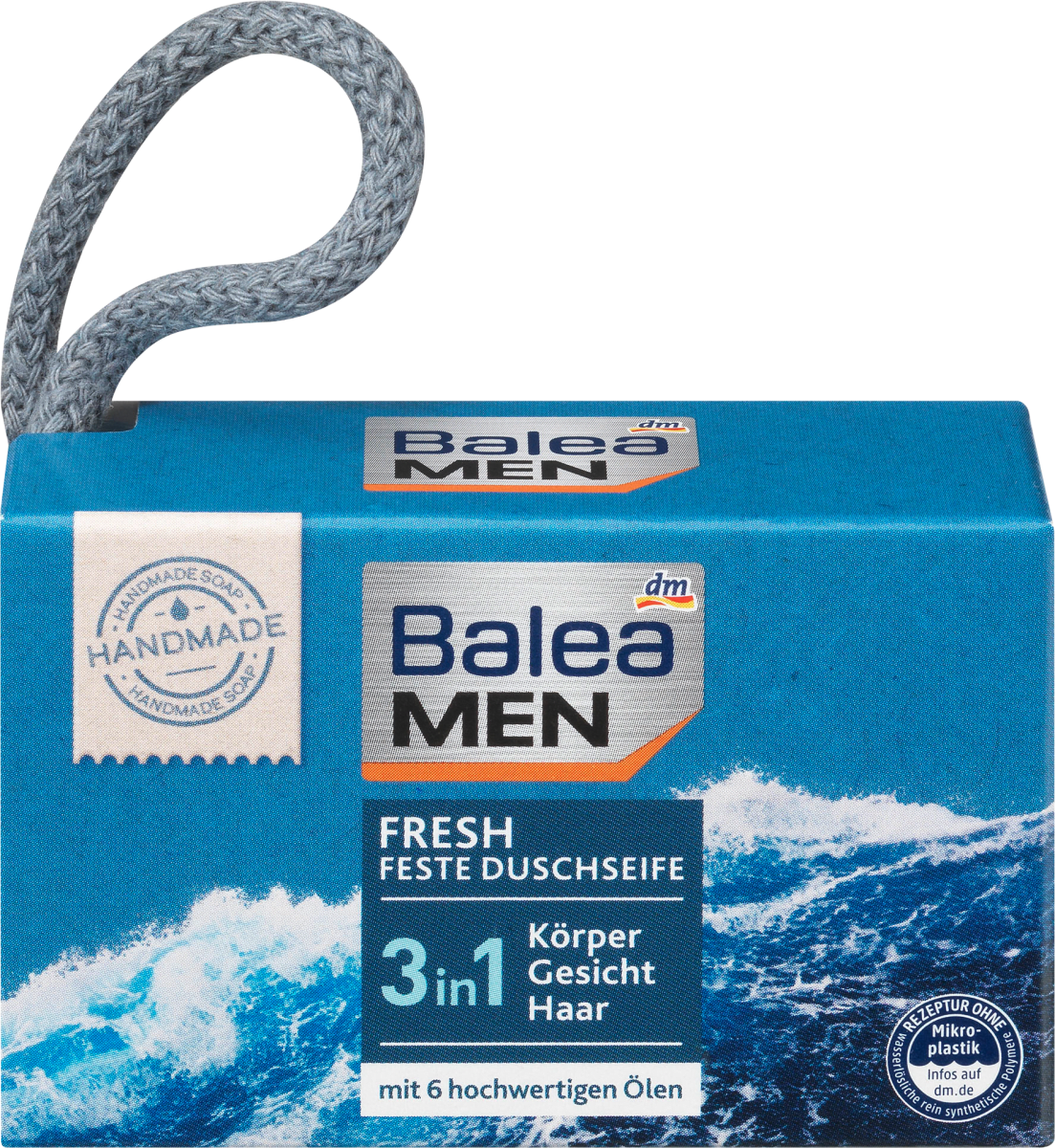 Balea Men Feste Duschseife Fresh 100 G Dauerhaft Gunstig Online Kaufen Dm De