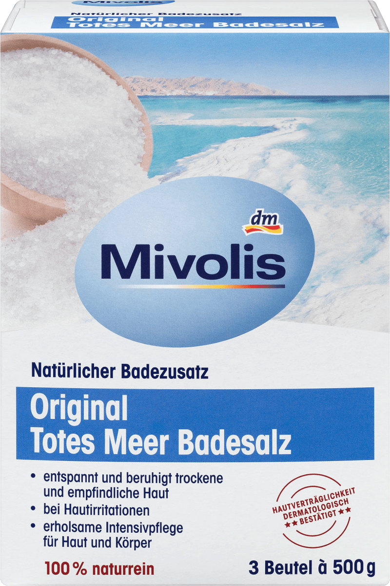 Mivolis Original Totes Meer Badesalz, 1,5 kg dauerhaft günstig online