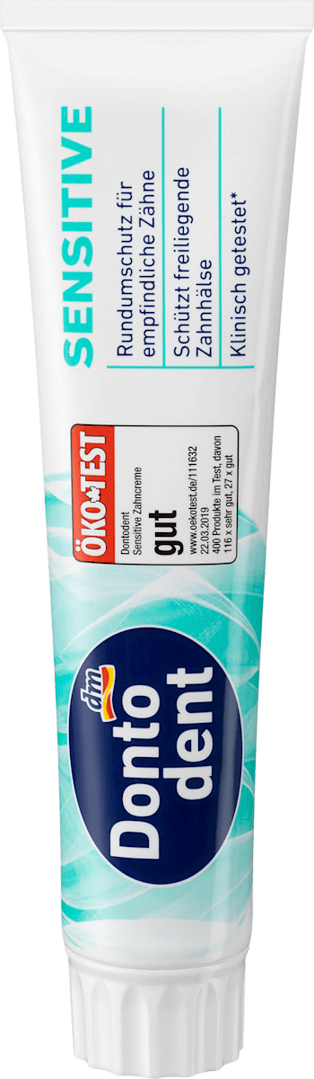 Dontodent Zahnpasta sensitive, 125 ml dauerhaft günstig online kaufen