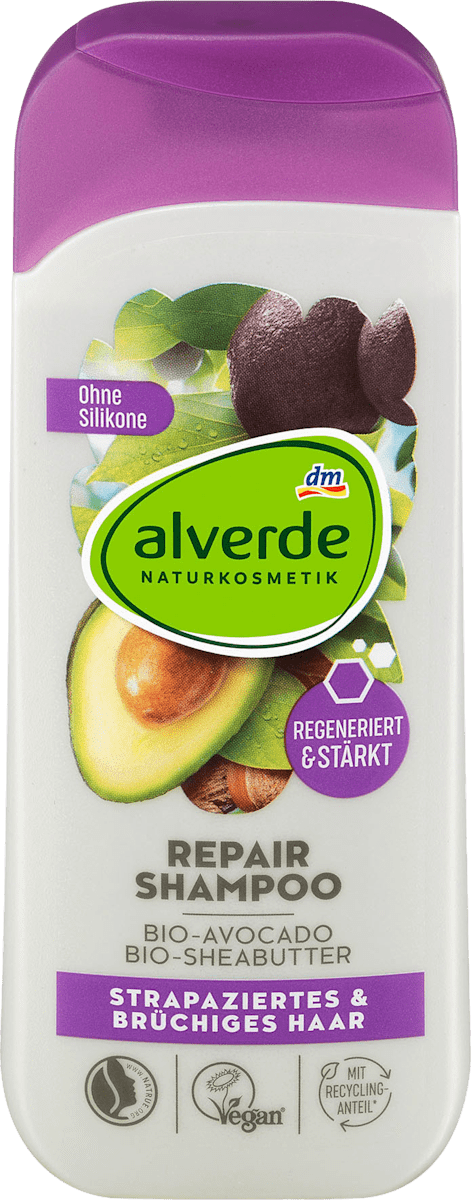 Alverde Naturkosmetik Shampoo Repair Bio Avocado Bio Sheabutter 200 Ml Dauerhaft Gunstig Online Kaufen Dm De