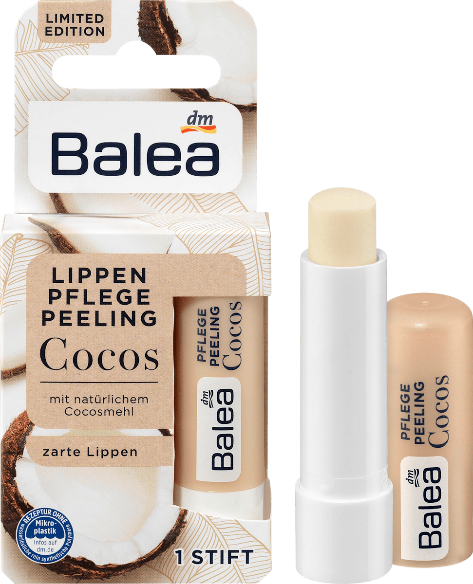 Balea Lippenpflege Peeling Cocos 4 8 G Dauerhaft Gunstig Online Kaufen Dm De