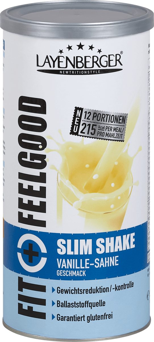 Layenberger Fit+Feelgood Slim Shake VanilleSahne, 396 g dm.at