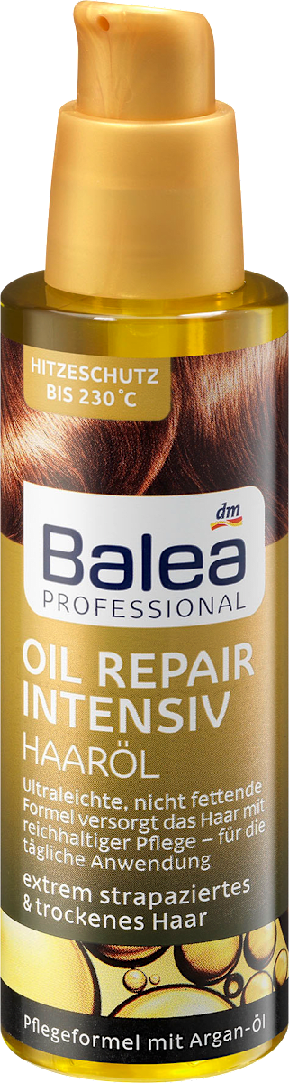 Balea Intenzivny Olej Na Vlasy Oil Repair 100 Ml Nakupujte Vzdy Vyhodne Online Mojadm Sk