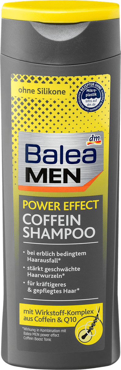 Balea Men Shampoo Coffein Power Effect 250 Ml Dauerhaft Gunstig Online Kaufen Dm De