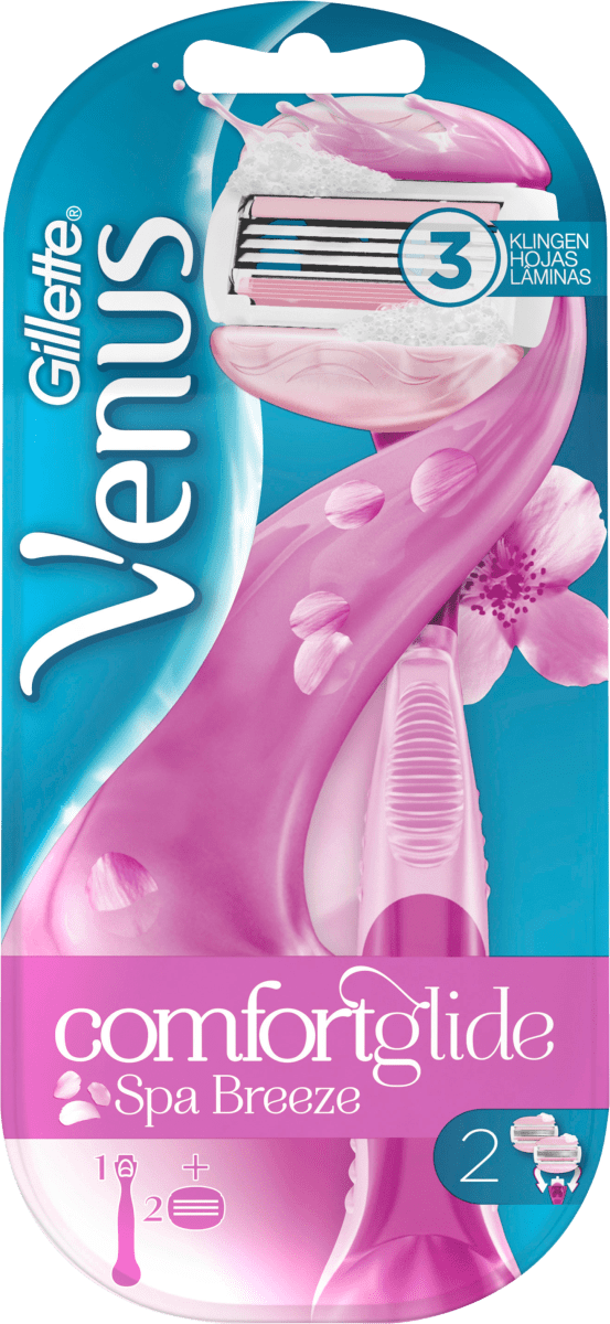 Gillette Venus Comfort Glide Spa Breeze Rasierer 1 Klinge 1 St Dauerhaft Gunstig Online Kaufen Dm De