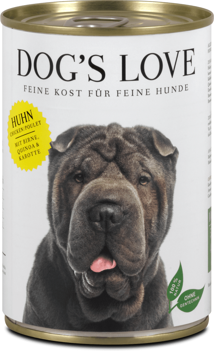 Dog S Love Hundefutter Huhn Mit Birne Quinoa Karotte 400 G Dm At