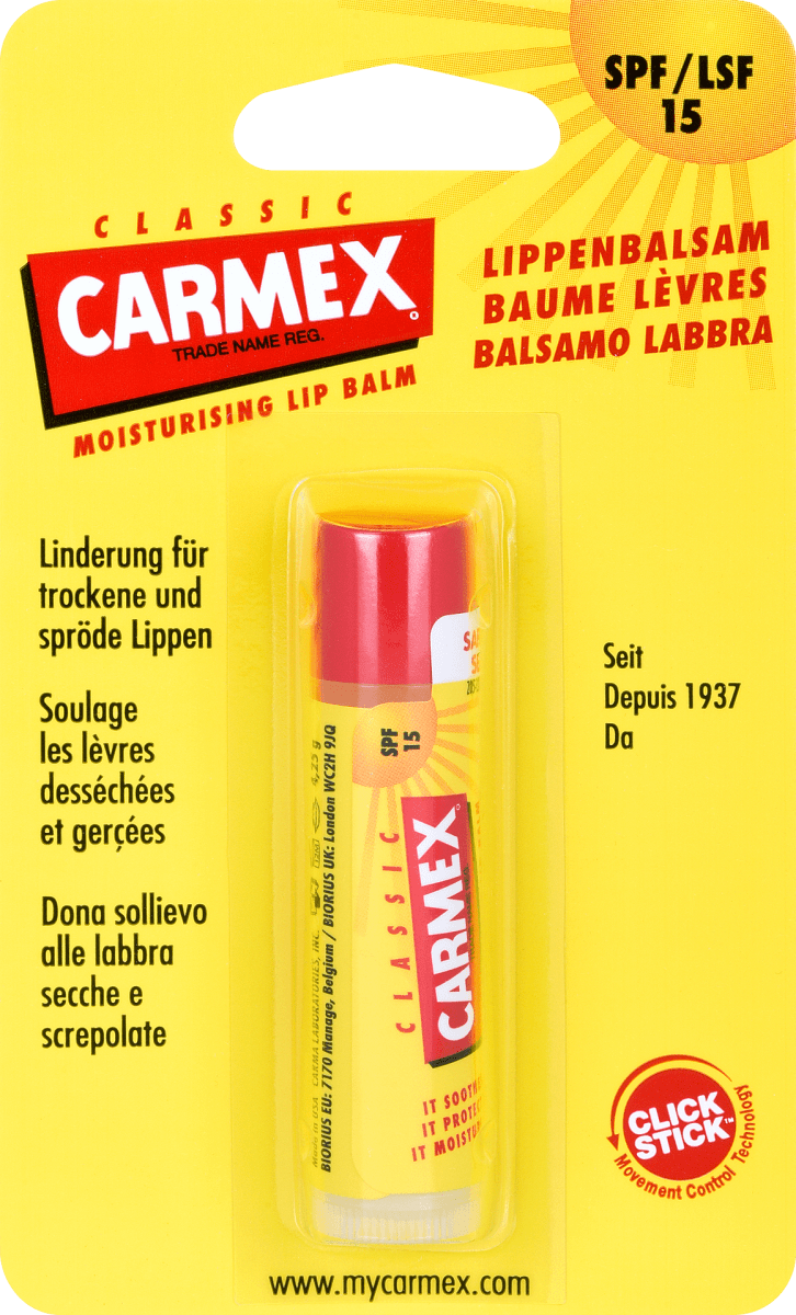 Carmex balzám na rty Classic, 4,25 g | dm.cz