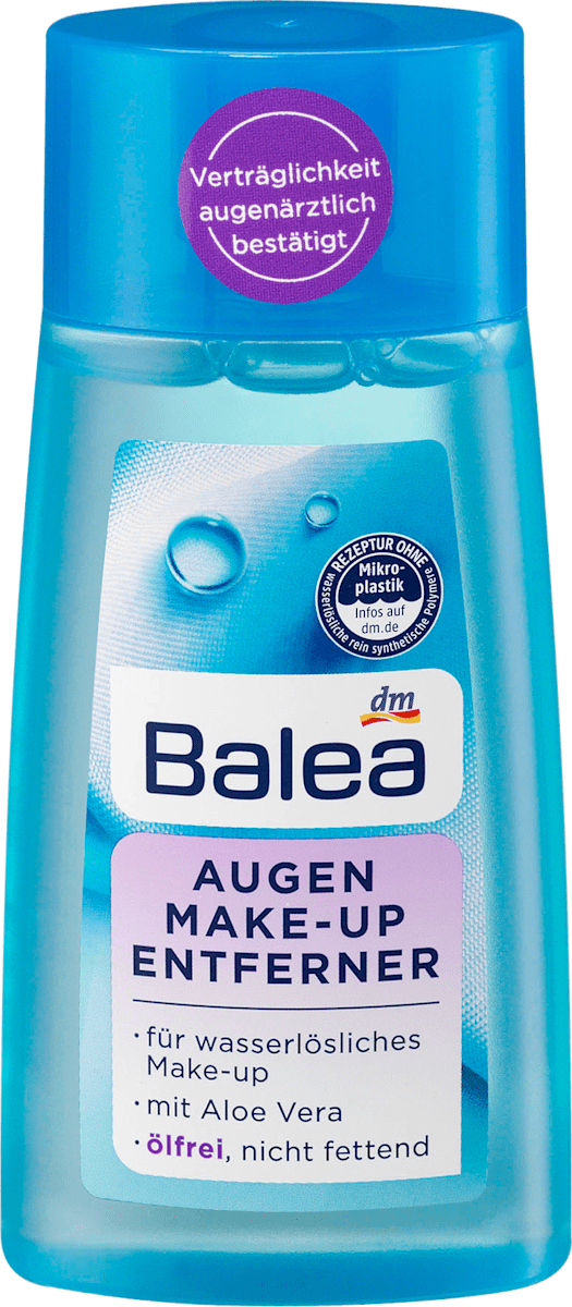 Balea Augen Make Up Entferner Olfrei 100 Ml Dauerhaft Gunstig Online Kaufen Dm De