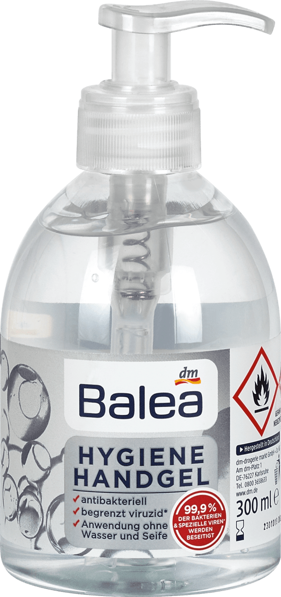 Balea Antibakterialis Kezgel 300 Ml Dm Hu