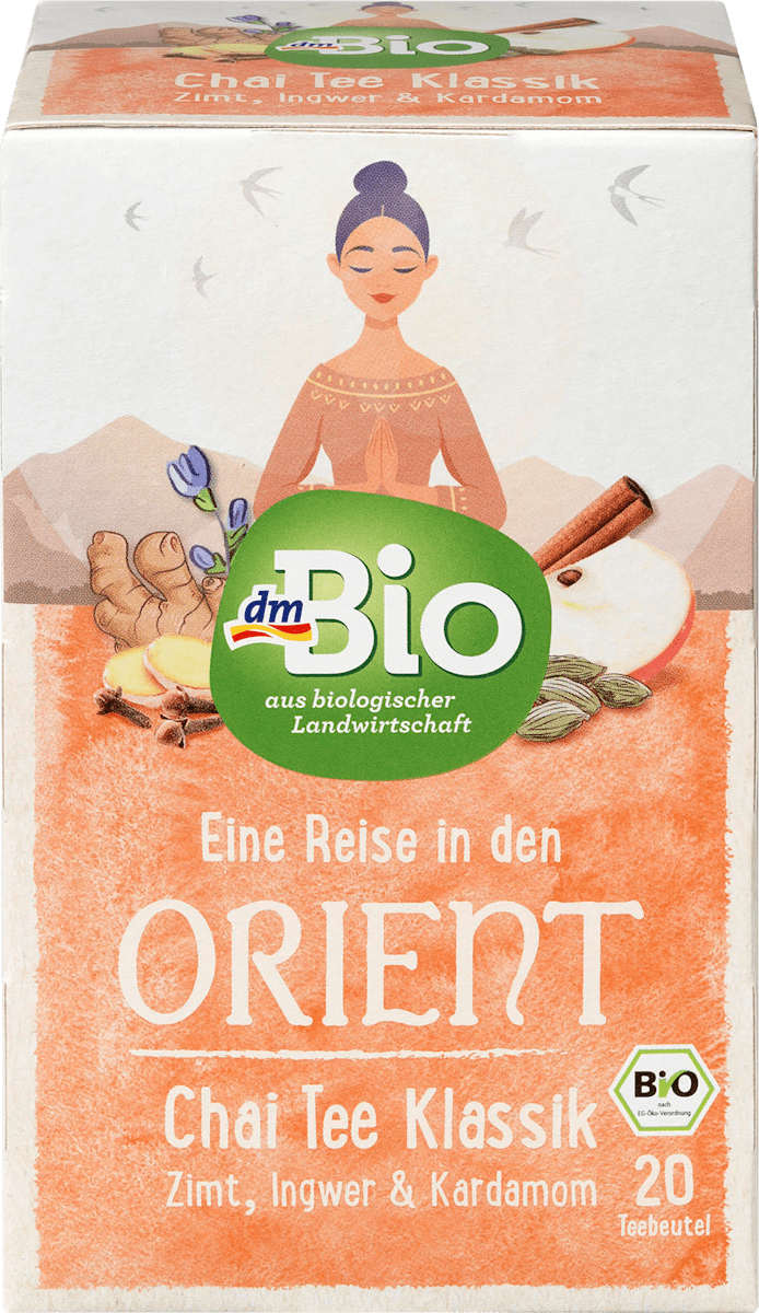 Dmbio Gewurz Tee Chai Tee Klassik 20 X 2 G 40 G Dauerhaft Gunstig Online Kaufen Dm De