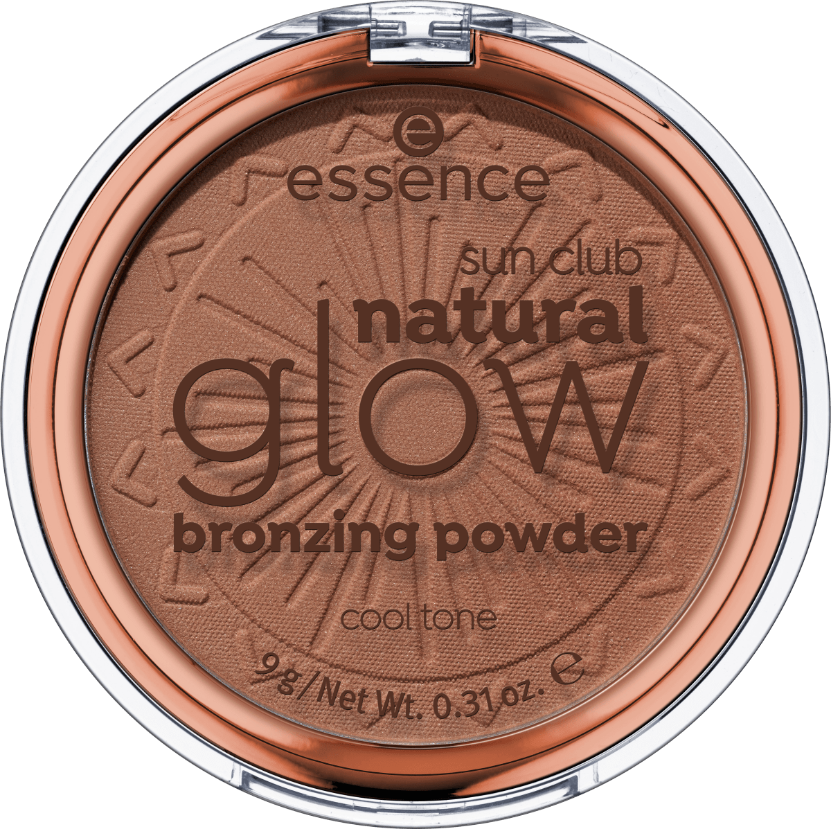 essence cosmetics Bronzer sun club natural glow bronzing powder cool tone 02, 9 g dauerhaft