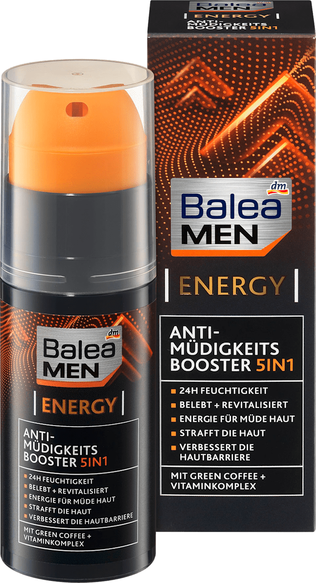 Balea Men espflege Energy Anti Mudigkeitsbooster 5in1 50 Ml Dauerhaft Gunstig Online Kaufen Dm De